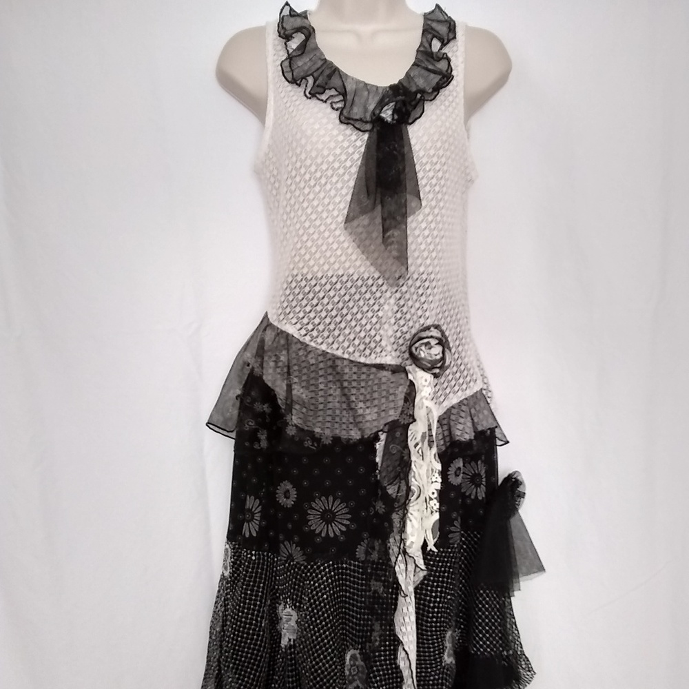 Retro Boho Women's Two Piece Skirt & Top In Womens